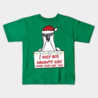 Only Bite Naughty Kids Cockatoo Kids T-Shirt